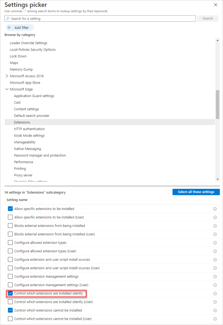 Control Edge Extensions via Intune Let's ConfigMgr!